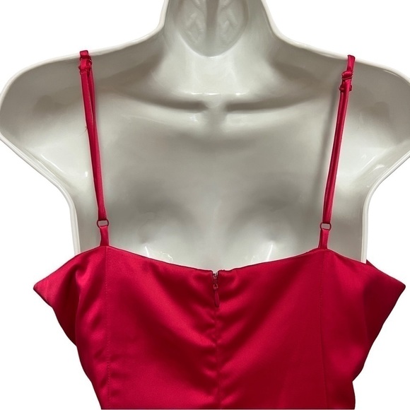 NINE West Women’s Party Dress in Bright Pink, Size Large - Picture 7 of 11